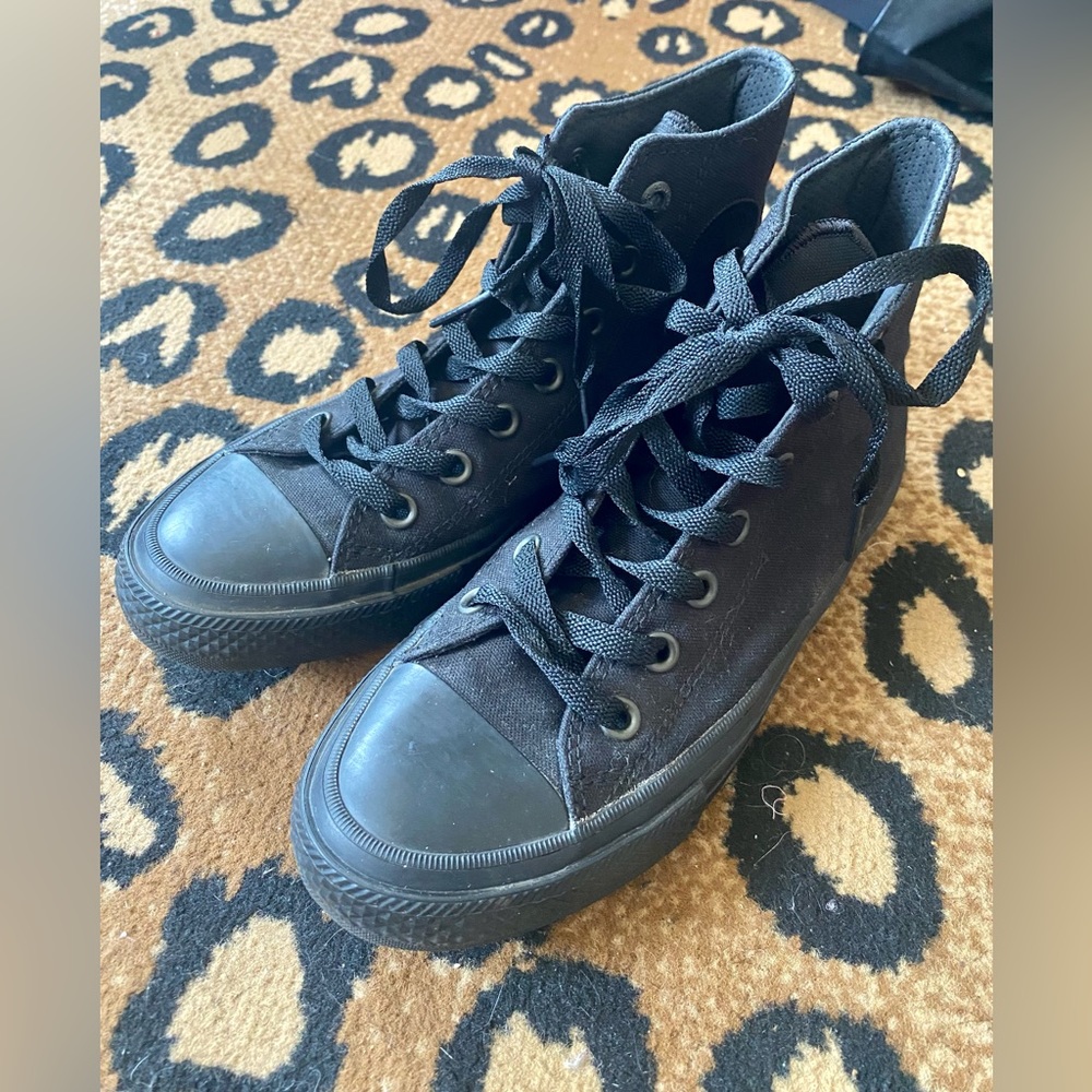 Black Converse Chuck Taylor All Star II W6.5 M4.5 Lunarlon insoles- Discontinued